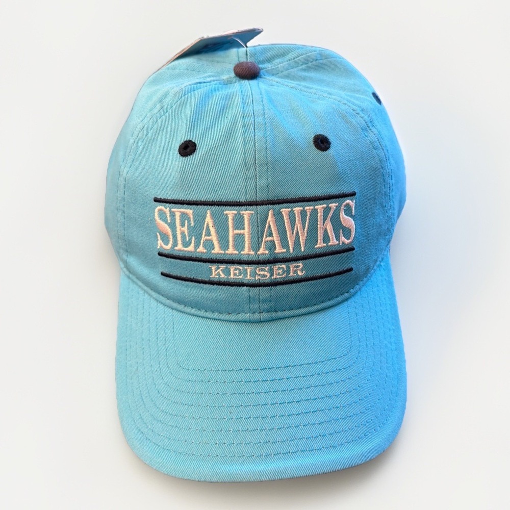 The Game Seahawks Keiser Teal Blue New With Tags Baseball Cap One Size